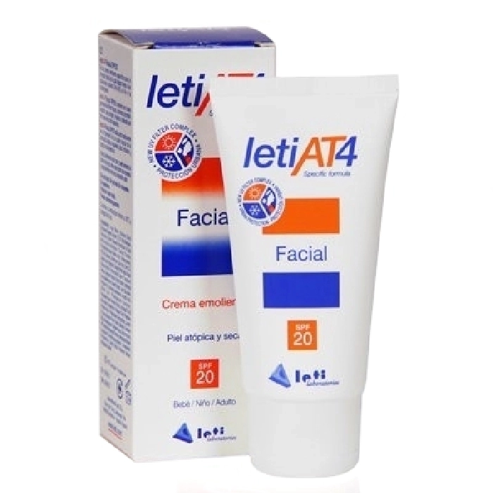 Leti at-4 crema facial spf 20 50 ml