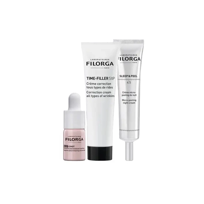 Set Time Filler 5XP Creme 30ml + Serum 3ml + Creme Nuit 40ml Set Time Filler 5XP Creme 30ml + Serum 3ml + Creme Nuit 40ml