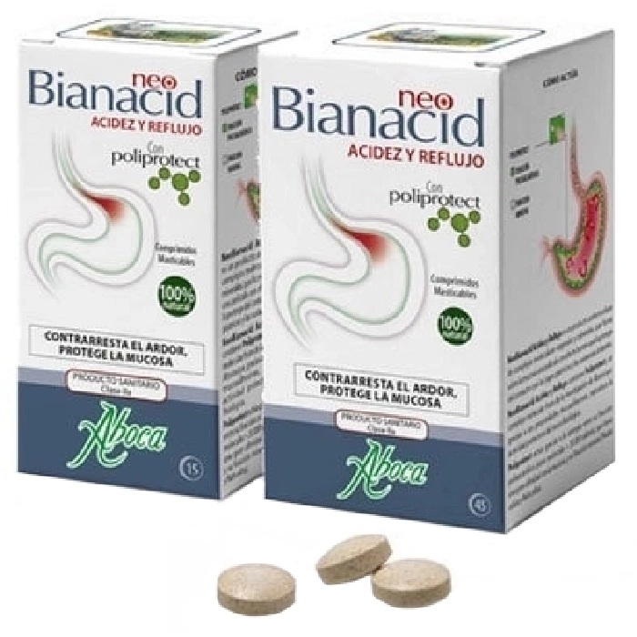 Neobianacid acidez y reflujo 45 comprimidos masticables