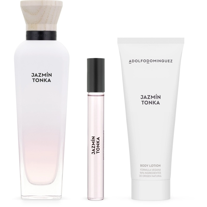 Set Jazmín Tonka 120ml + 10ml + Body Lotion 75ml