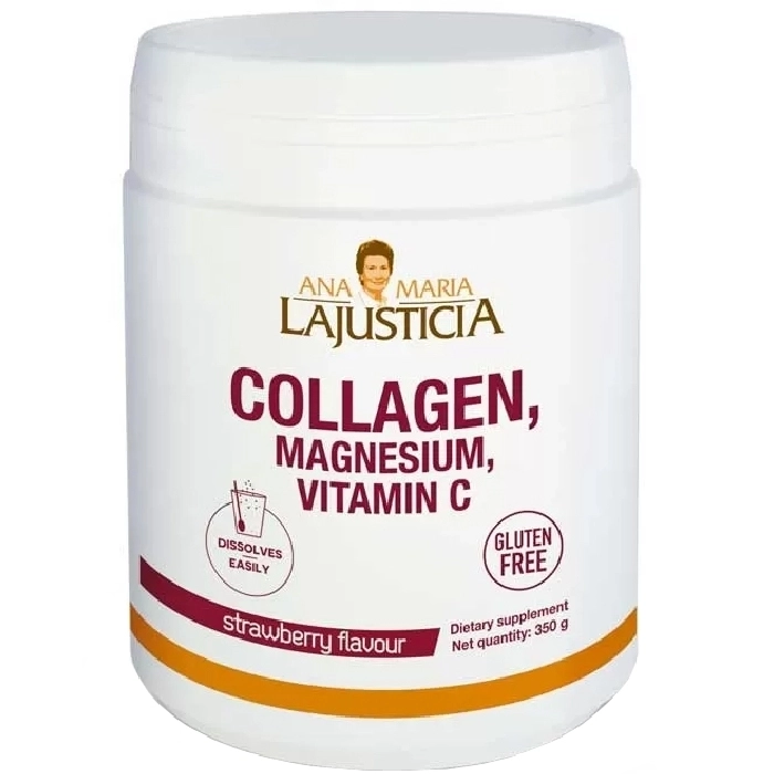 Colageno + Magnesio + Vitamina C Sabor Fresa