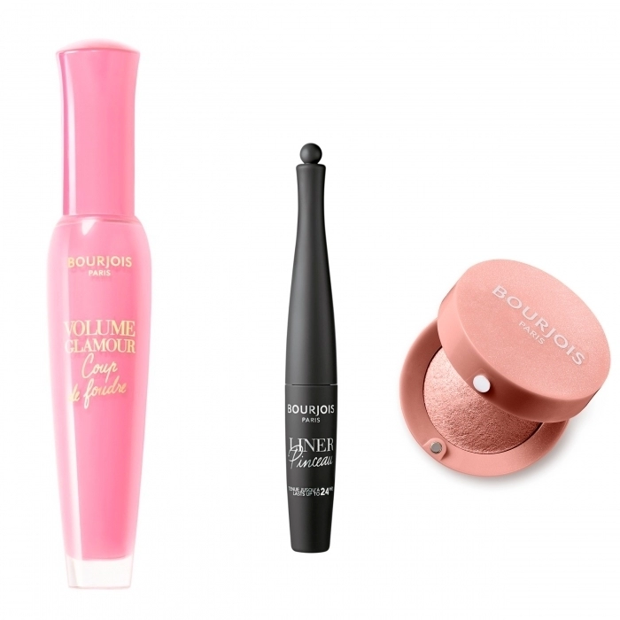 Kit Look Coqueto Máscara Pestañas + Eyeliner + Sombra de ojos Kit Look Coqueto Máscara Pestañas + Eyeliner + Sombra de ojos