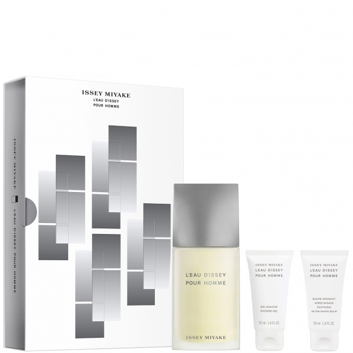 Set L'Eau d'Issey Pour Homme 125ml + After-Shave Balm 50ml + Shower Gel 50ml