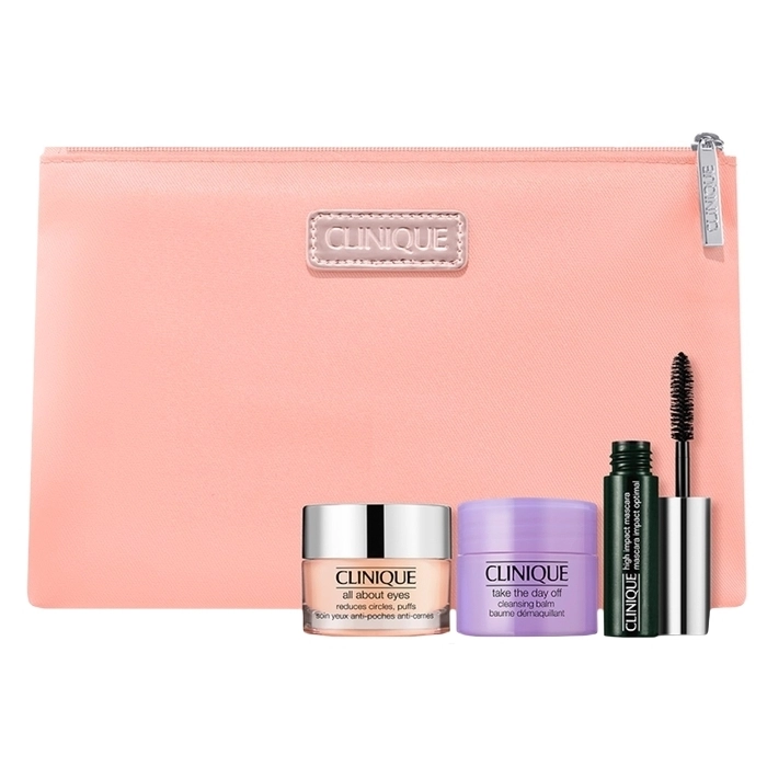 Set All About Eyes Contorno 15ml + Desmaquillante 15ml + Máscara de pestañas 3.5 Set All About Eyes Contorno 15ml + Desmaquillante 15ml + Máscara de pestañas 3.5