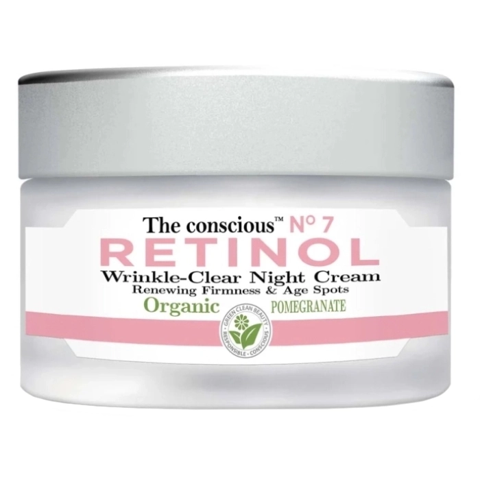 The conscious Retinol Wrinkle-Clear Night Cream Organic Pomegranate The conscious Retinol Wrinkle-Clear Night Cream Organic Pomegranate