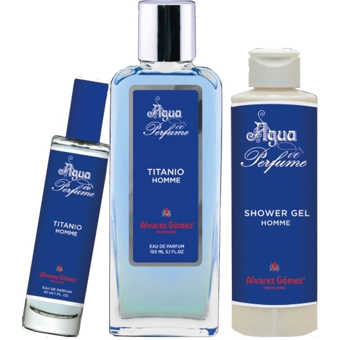 Set Agua de Perfume Titanio homme 150ml + 30ml + Shower Gel 200ml Set Agua de Perfume Titanio homme 150ml + 30ml + Shower Gel 200ml