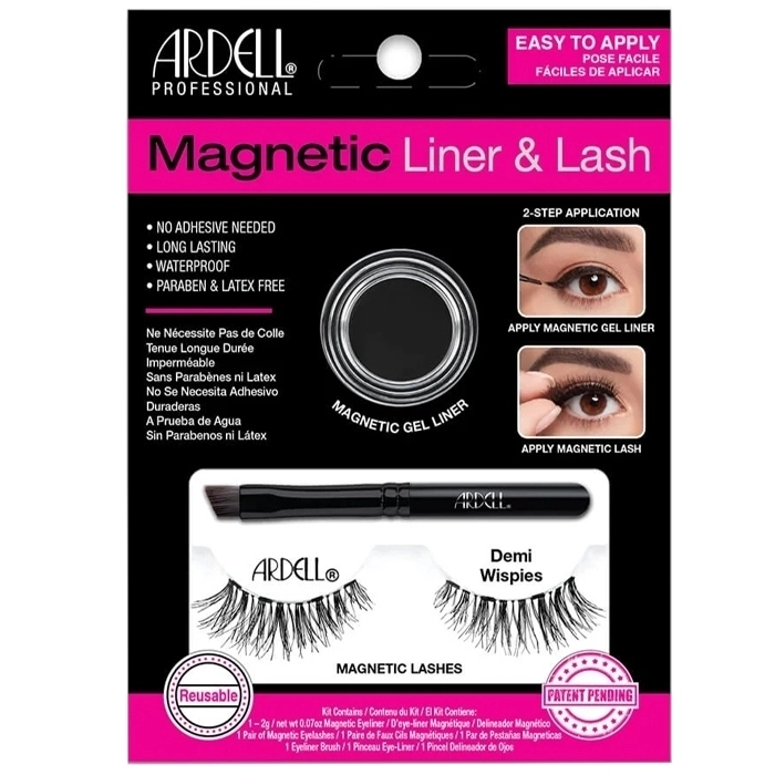 Kit Magnetic Liner & Lash Demi Wispies Liner 2g + 2 lashes