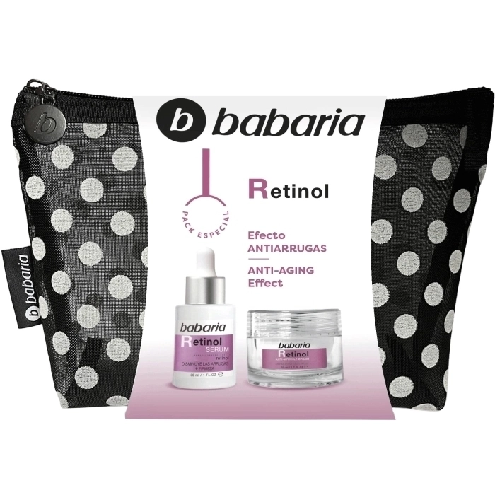 Set Retinol Serum 30ml + Crema Facial 50ml + Neceser