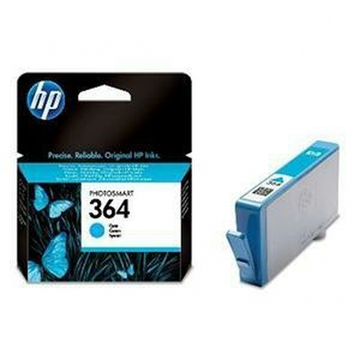 Cartucho de Tinta Original HP 364 Cian