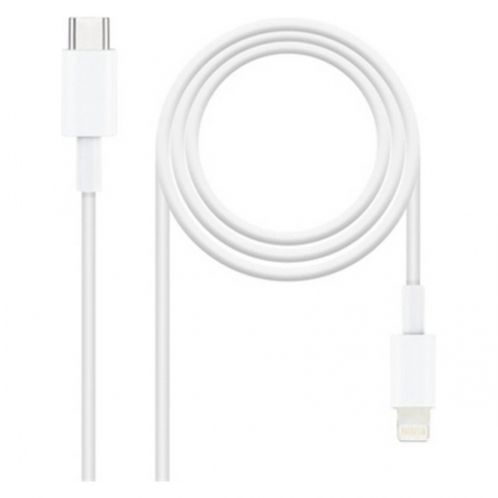 Cable Lightning NANOCABLE A12 SM-A125F USB C 1 m