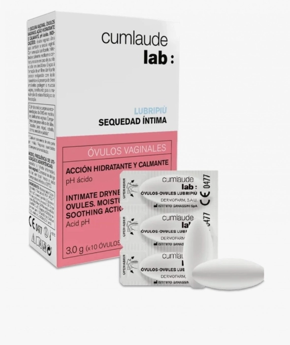 Cumlaude Lab Lubripiu Óvulos Vaginales Cumlaude Lab Lubripiu Óvulos Vaginales