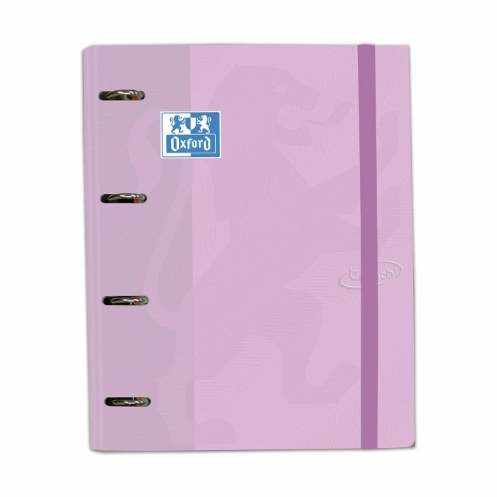 Carpeta de anillas Oxford Touch Europeanbinder A4 Malva Carpeta de anillas Oxford Touch Europeanbinder A4 Malva