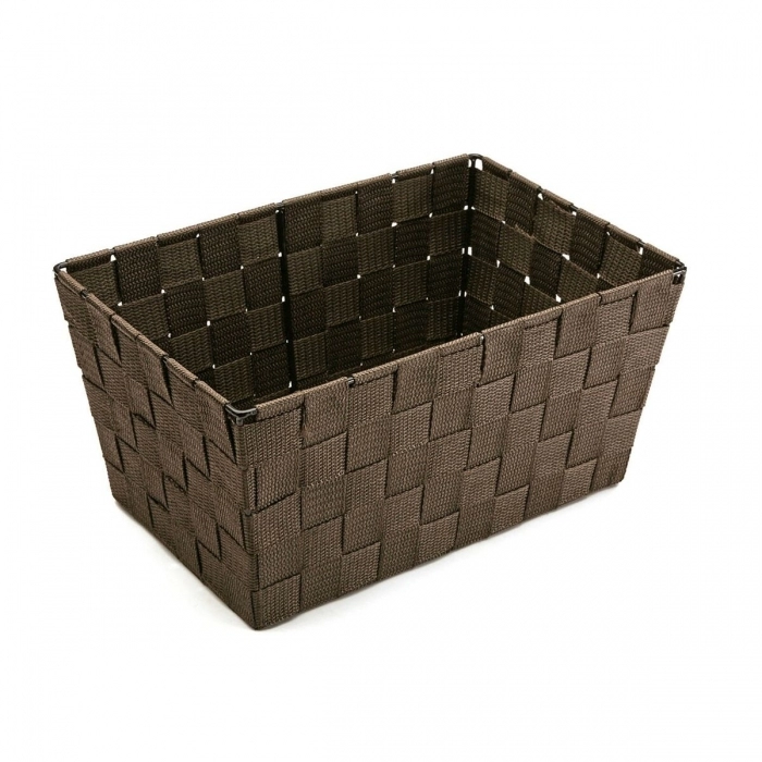 Cesta Multiusos Versa Chocolate (20 x 15 x 30 cm)