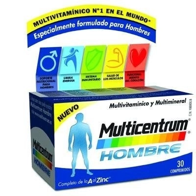 Multicentrum hombre 30 comp Multicentrum hombre 30 comp