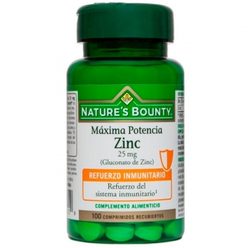 Máxima Potencia Zinc 25 mg