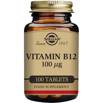 Vitamina B12 100 mcg (Cianocobalamina)