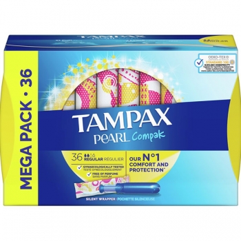 Tampax Pearl Compak Regular