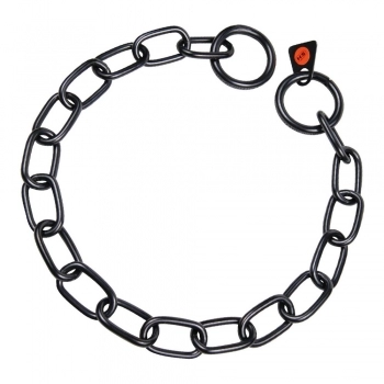 Collar para Perro Hs Sprenger Negro 3 mm Eslabones Semi-Largo (61 cm)