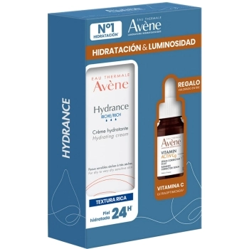 Set Hydrance Crema Hidratante Rica + Vitamin C Sérum 10ml