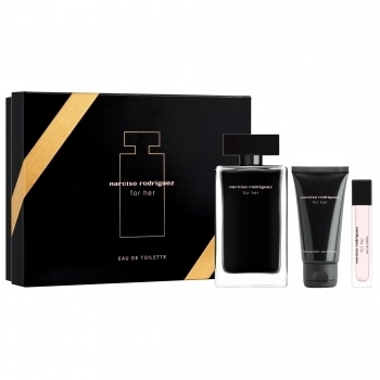 Set Narciso Rodriguez for Her 100ml + 10ml + Body Lotion 50ml