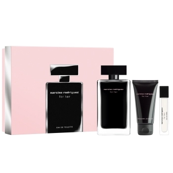Set Narciso Rodriguez for Her 100ml + 10ml + Body Lotion 50ml