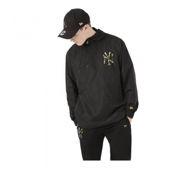 Chaqueta Cortavientos New Era NYY Negro Chaqueta Cortavientos New Era NYY Negro