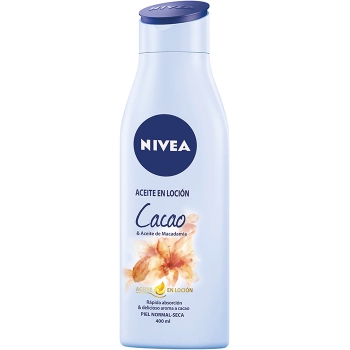 Aceite En Loción Cacao & Aceite de Macadamia