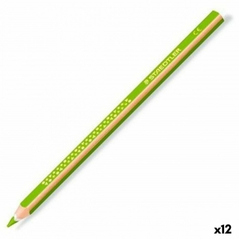 Lápices de colores Staedtler Jumbo Noris Verde Claro (12 Unidades)