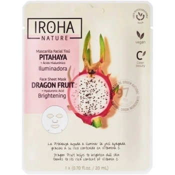 Mascarilla Facial Iluminadora Pitahaya y Ácido Hialurónico