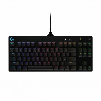 Teclado Logitech CD68998 Negro RGB LED