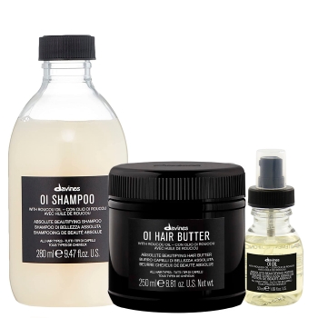 Set OI Champú 280ml + OI Hair Butter 250ml + OI Oil Reestructurante 50ml