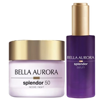 Set Crema Anti-Edad Noche 50ml + Serum Iluminador Noche 30ml