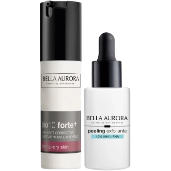Set Bio10 Forte+ Serum Piel Normal-seca 30ml + Peeling Exfoliante 30ml Set Bio10 Forte+ Serum Piel Normal-seca 30ml + Peeling Exfoliante 30ml