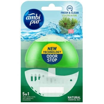 Ambipur WC Tea Tree & Pine Soporte + Recarga