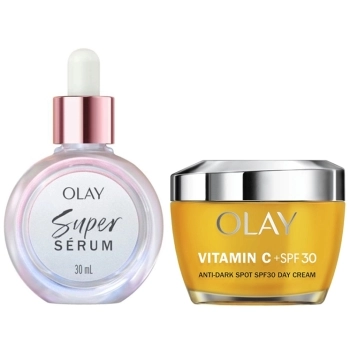 Set Super Sreum 5 en 1 30ml + Vitamin C +SPF30 Day Cream 50ml