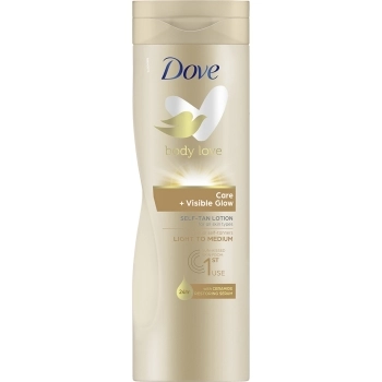 Body Love Care + Visible Glow Self Tan Lotion