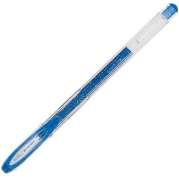 Bolígrafo de tinta líquida Uni-Ball Sparkling UM-120SP Azul 12 Unidades