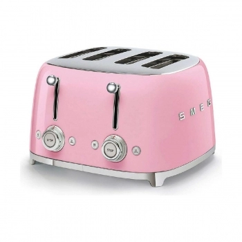 Tostadora Smeg TSF03PKEU Rosa 2000 W