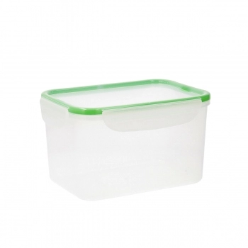 Fiambrera Quid Greenery 2,8 L Transparente Plástico (Pack 4x)