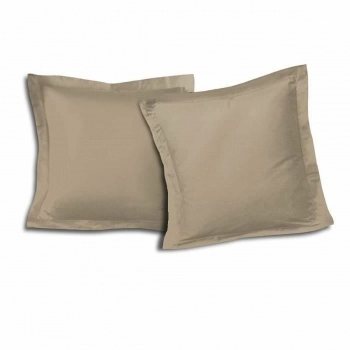 Funda de almohada Lovely Home Beige (2 Unidades) (63 x 63 cm)