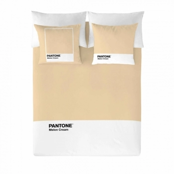 Funda Nórdica Pantone Melon Cream (Cama de 135) (220 x 220 cm)