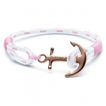 Pulsera Mujer Tom Hope TM017 Rosa Metal Textil Textil/Metal Pulsera Mujer Tom Hope TM017 Rosa Metal Textil Textil/Metal