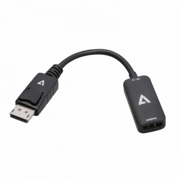 Adaptador DisplayPort a HDMI V7 V7DPHDMIACTV         Negro 4K Ultra HD