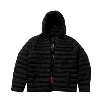 Chaqueta Packable Quilted Puffer Black