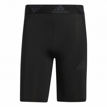Mallas Deportivas de Hombre Adidas  Techfit 3 Stripes Negro