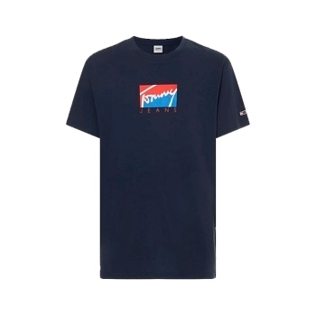 Camiseta Block Graphic Azul Marino Camiseta Block Graphic Azul Marino
