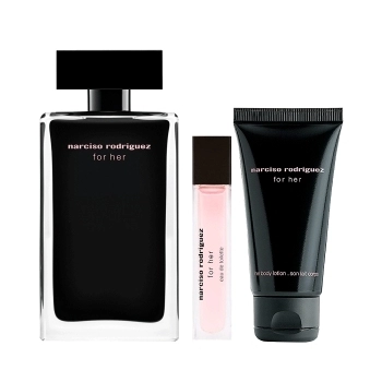 Set Narciso Rodriguez for Her 100ml + 10ml + Body Lotion 50ml