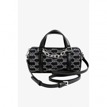 Bolso Mujer Michael Kors 35F2S3ZC5J-BLACK-MULTI Negro (21 x 12 x 6 cm)