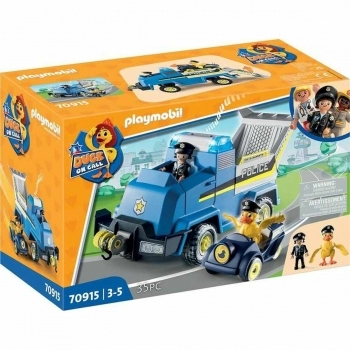 Playset Playmobil Duck on Call Police Emergency Vehicle