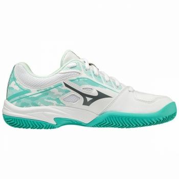 Zapatillas de Tenis para Mujer Mizuno Break Shot 3 CC Blanco Zapatillas de Tenis para Mujer Mizuno Break Shot 3 CC Blanco